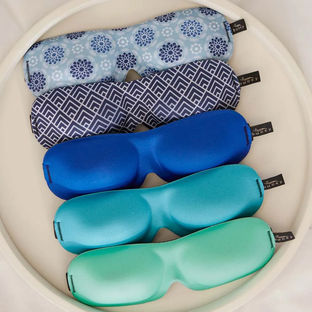 40 Blinks Sleep Mask - Blue Atlas