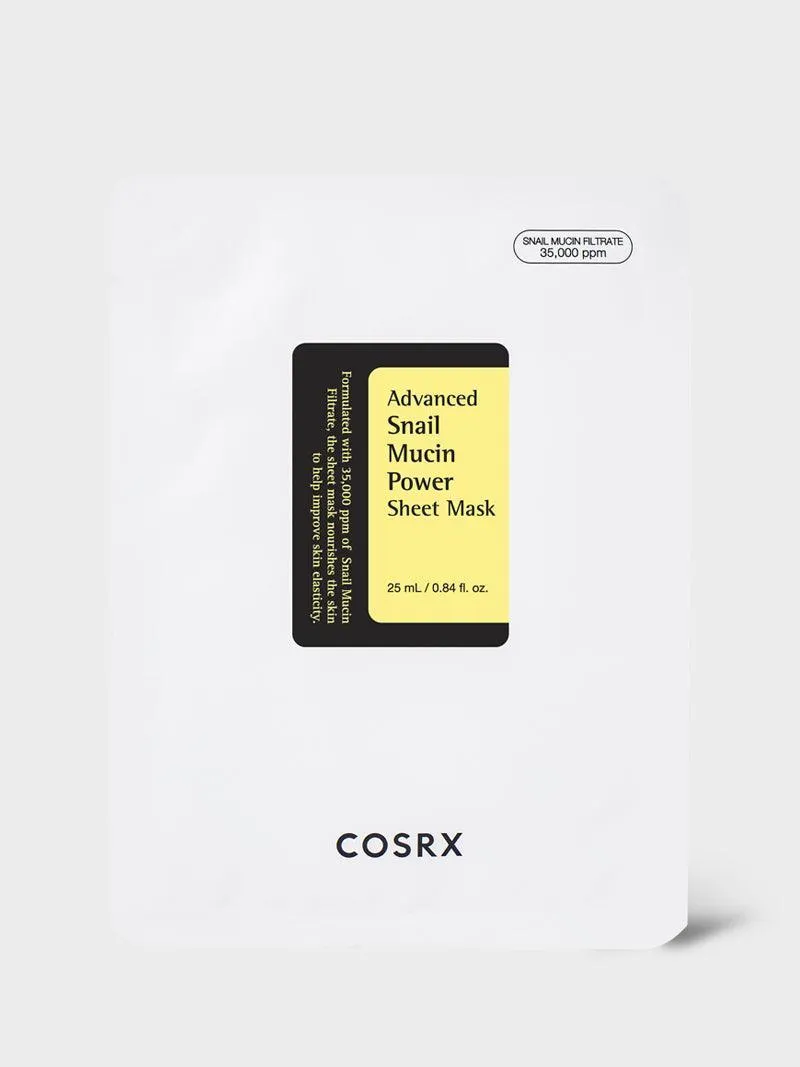 Advanced Snail Mucin Power Sheet Mask 10 Sheets