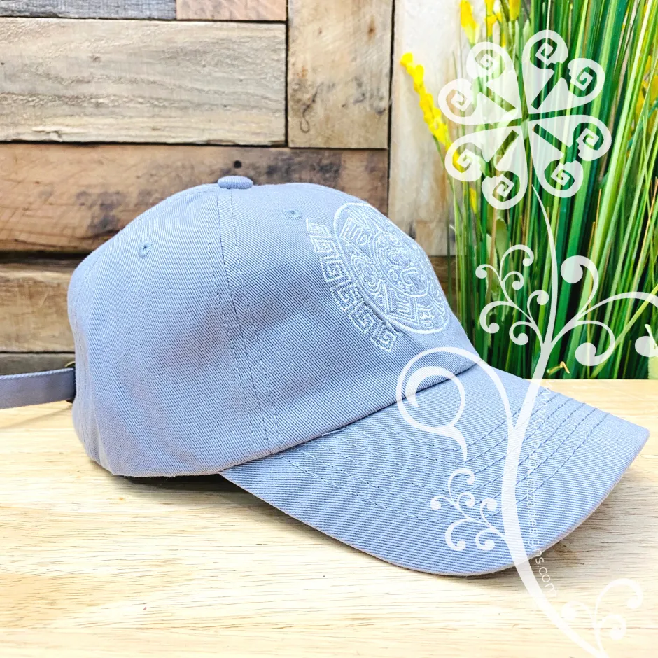 Aztec Calendar Embroider Cap