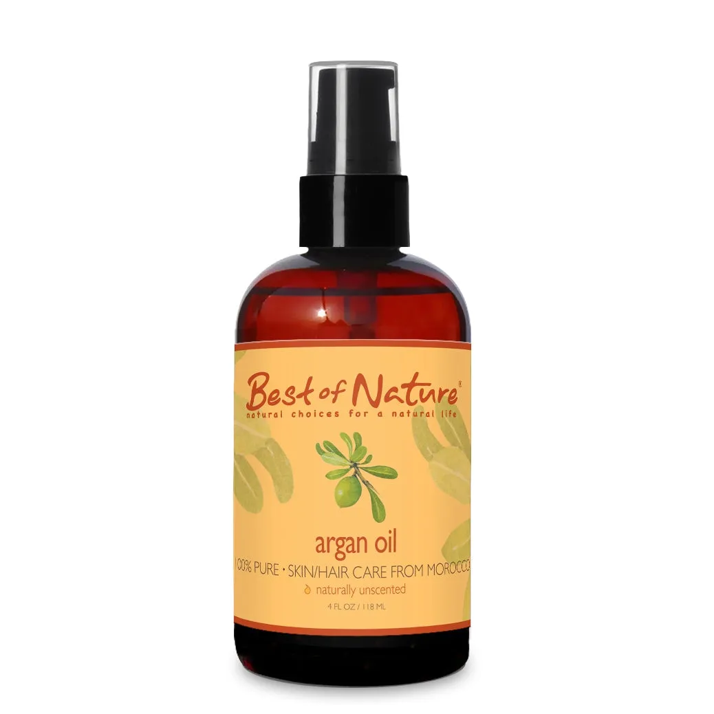 Best of Nature Argan Massage & Body Oil (Moroccan) - 100% Pure