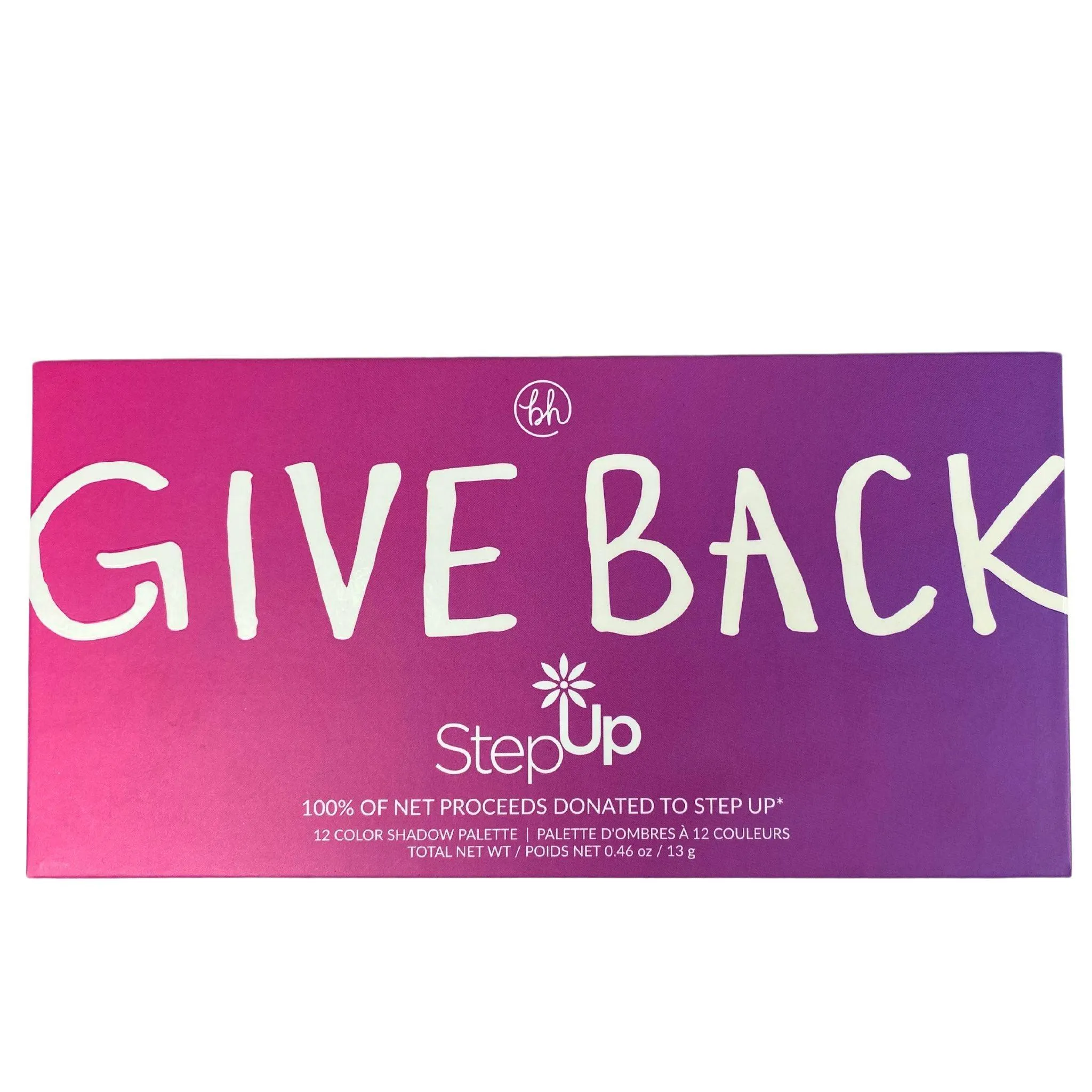 BH Cosmetics Give Back Step Up 12 Color Shadow Palette (25 Pcs Lot)