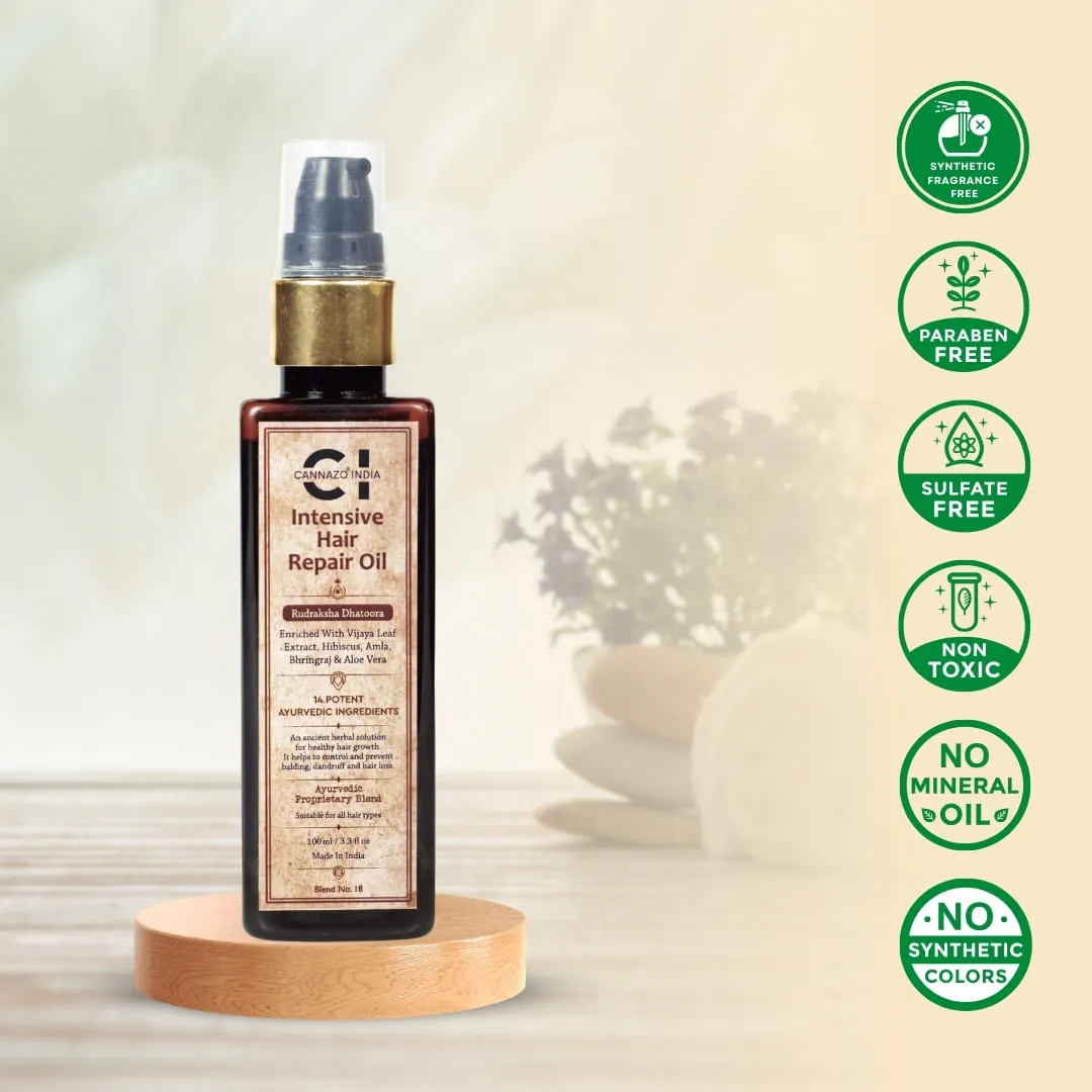 Cannazo- Intensive Repair Hair Oil