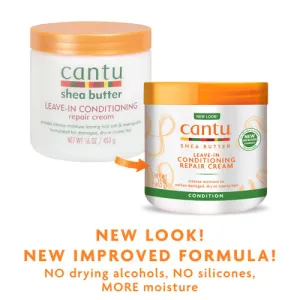 Cantu Shea Butter Leave In Conditioninging Repair Cream 16oz