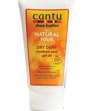 Cantu Shea Butter Natural Hair Dry Deny Moisture Seal Gel Oil 142g