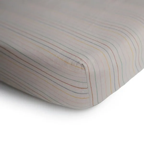 Cotton Muslin Crib Sheet