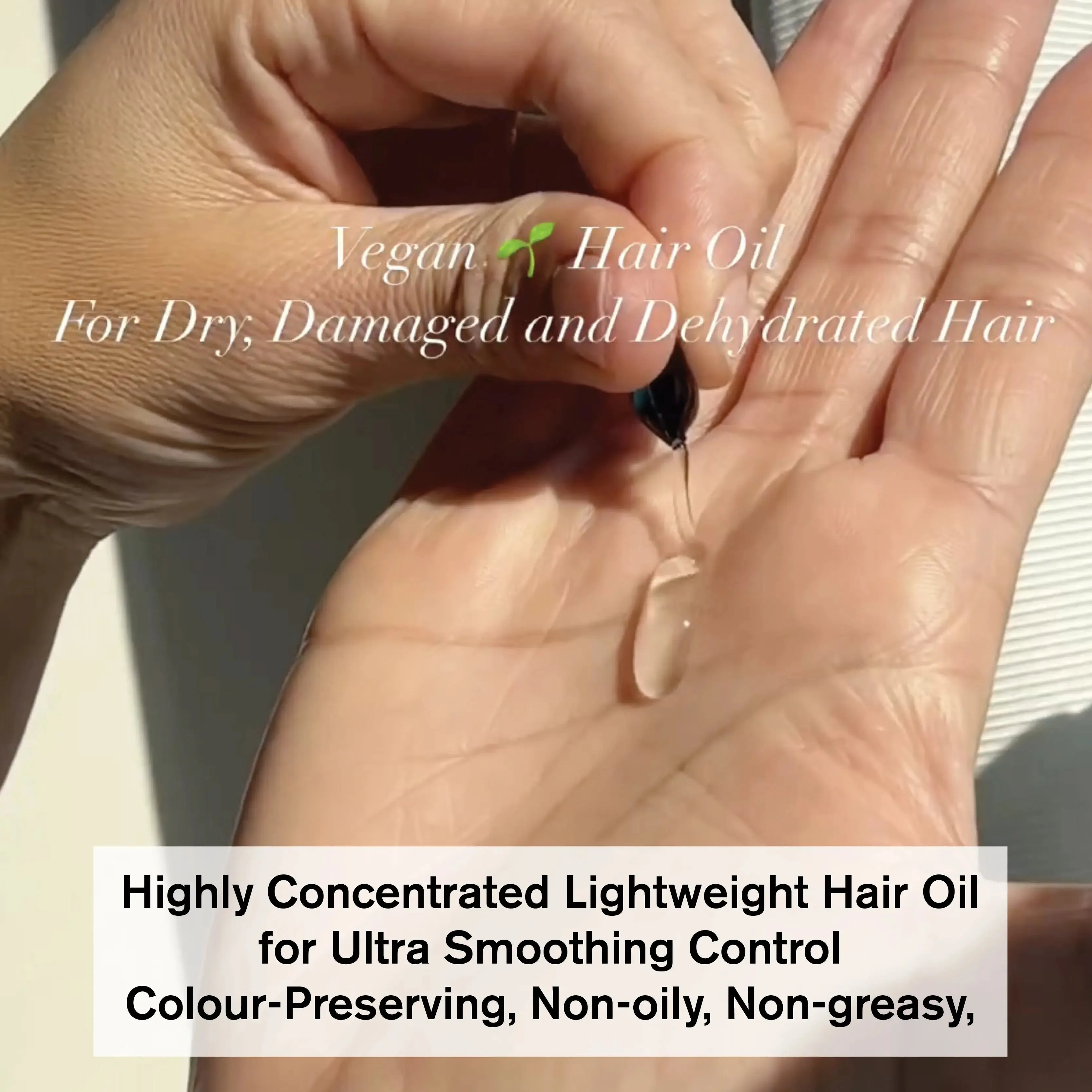 CURALIGN Vegan Hair Oil for Ultra-Smoothing Control - 45 Capsules