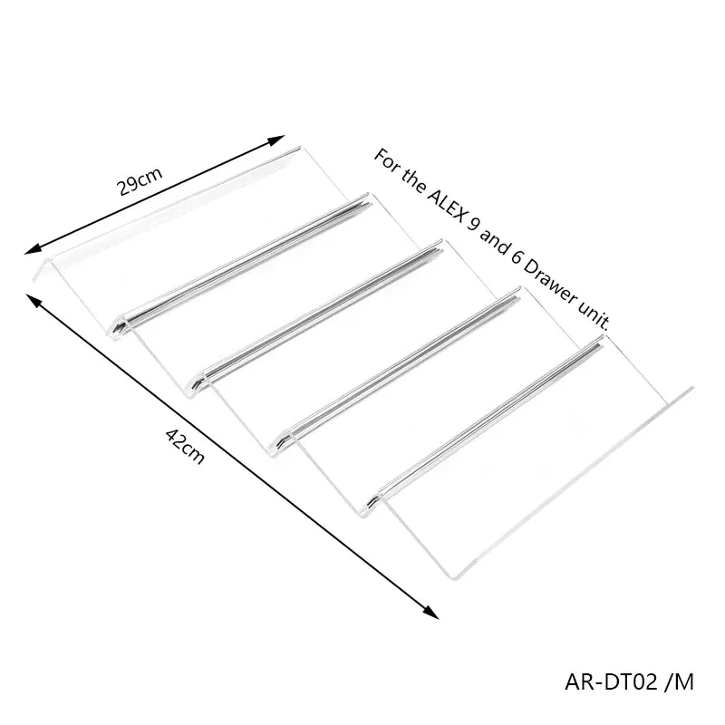 Customizable Acrylic Drawer Display Tray for ALEX 5 and 9 Units