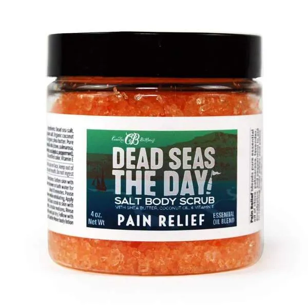 Dead Seas The Day: Salt Body Scrub - Pain Relief