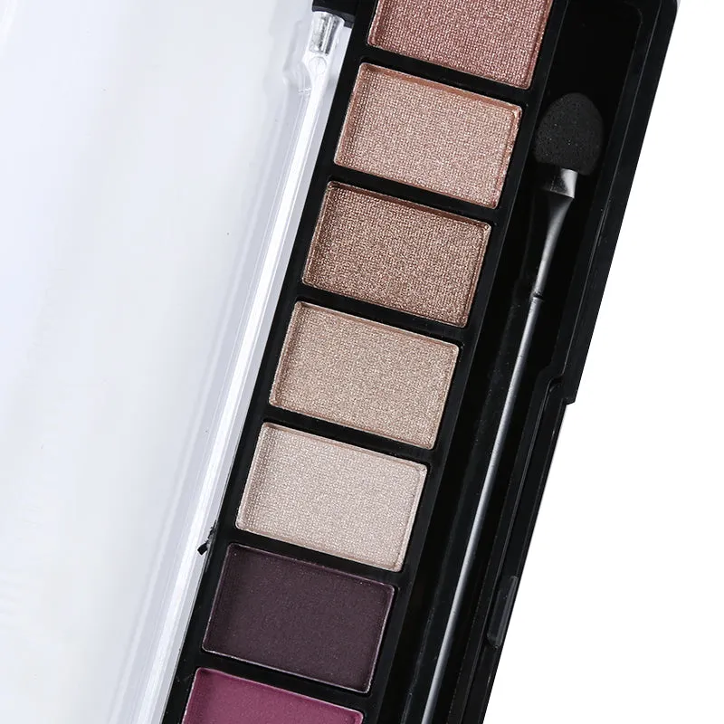 Earth Color 10 Colors Eyeshadow Palette Glitter Matte Silky Pigments Eye Shadow