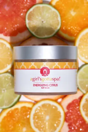 Energizing Citrus Dead Sea Salt Body Scrub