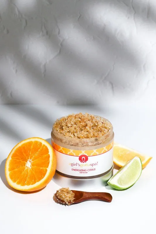 Energizing Citrus Dead Sea Salt Body Scrub