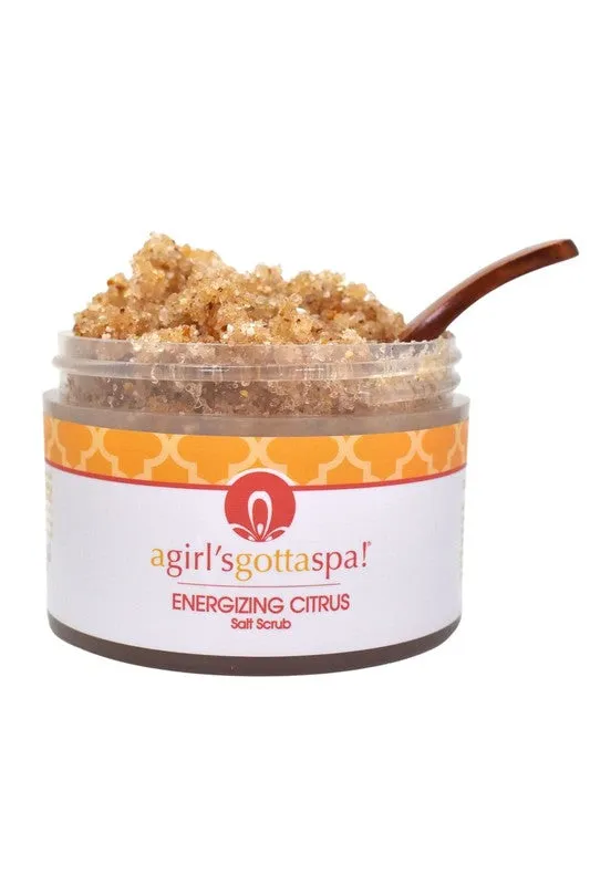 Energizing Citrus Dead Sea Salt Body Scrub