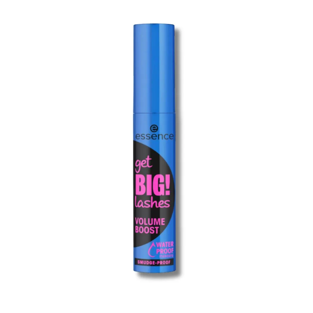 Essence Get BIG! Lashes Volume Boost Waterproof Mascara Smudge-Proof