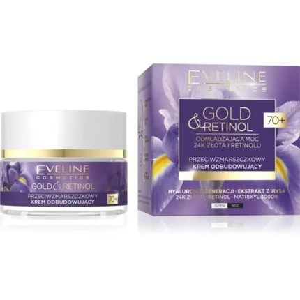 Eveline Gold & Retinol 70  Revitalizing day and night anti-wrinkle cream 50 ml Eveline Cosmetics