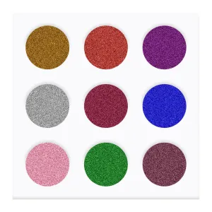 EYECONIQ 9pc eyeshadow palette 20.0g GLITTER