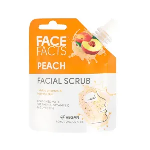 Face Facts Peach Facial Scrub 60ml