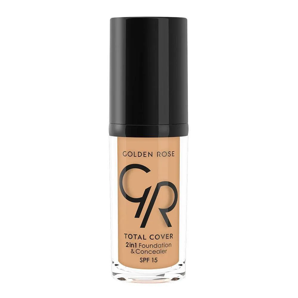 Golden Rose MINI TOTAL COVER 2IN1 FOUNDATION & CONCEALER (MINI)