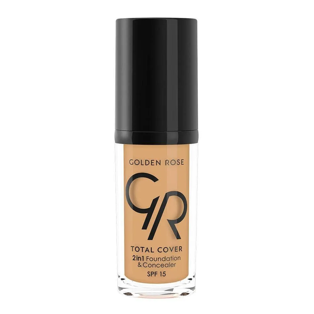 Golden Rose MINI TOTAL COVER 2IN1 FOUNDATION & CONCEALER (MINI)