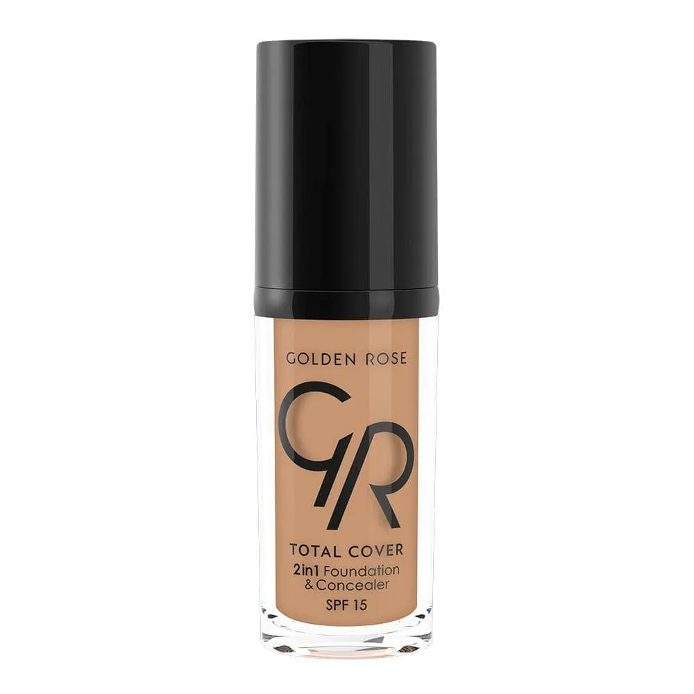 Golden Rose MINI TOTAL COVER 2IN1 FOUNDATION & CONCEALER (MINI)