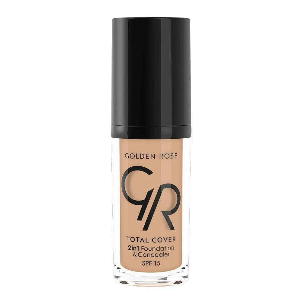 Golden Rose MINI TOTAL COVER 2IN1 FOUNDATION & CONCEALER (MINI)