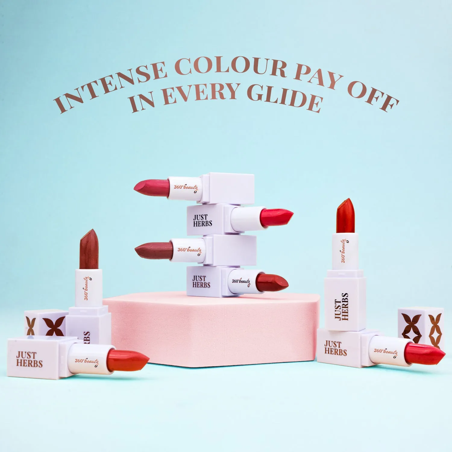 Herb Enriched Ayurvedic Lipstick: Half Size