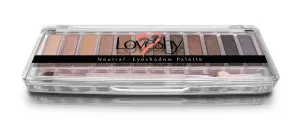 LoveShy Cosmetics Neutral 12 Shade Eyeshadow Palette