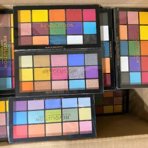 Makeup Revolution Reloaded Palette of 15 Eyeshadows Assorted Colors (50 Pcs Lot)