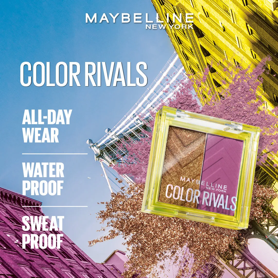 Maybelline New York Color Rivals Eyeshadows Assertive X Coy