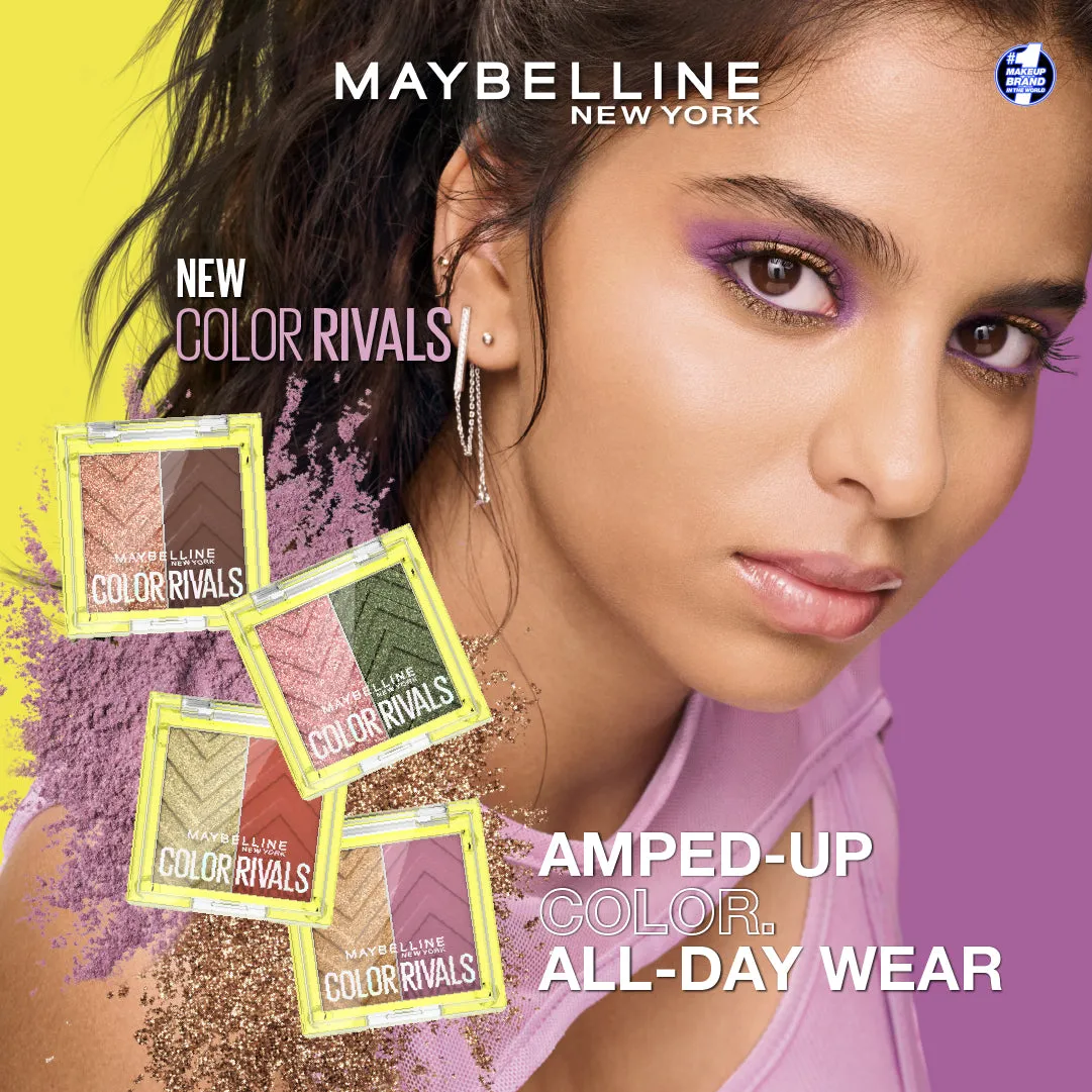 Maybelline New York Color Rivals Eyeshadows Assertive X Coy