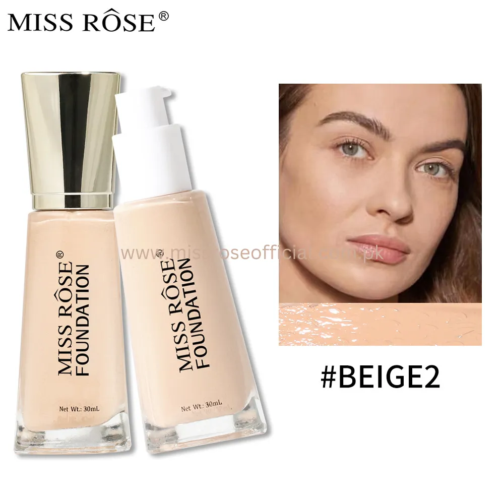 Miss Rose Moisturising Flawless Liquid Foundation