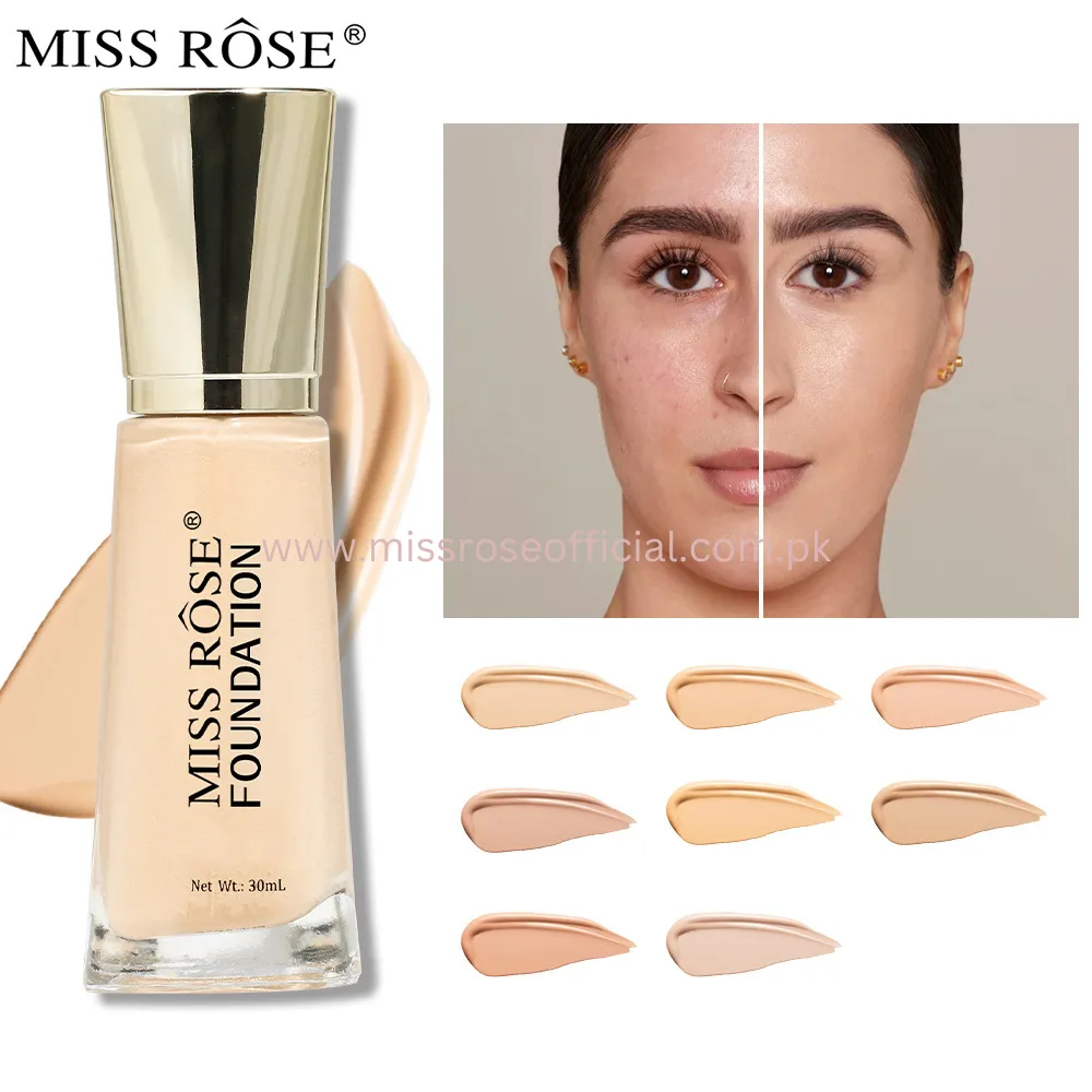 Miss Rose Moisturising Flawless Liquid Foundation