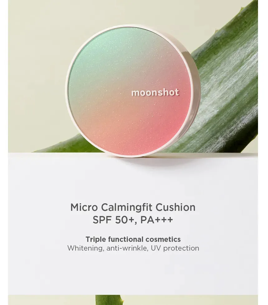 Moonshot Micro Calmingfit Cushion SPF50  PA*** 15g 301 Honey