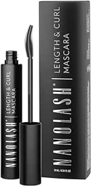 Nanolash Length&Curl Mascara 10 ml - lengthening and curling mascara, the effect of perfectly long and perfectly curled eyelashes, black mascara