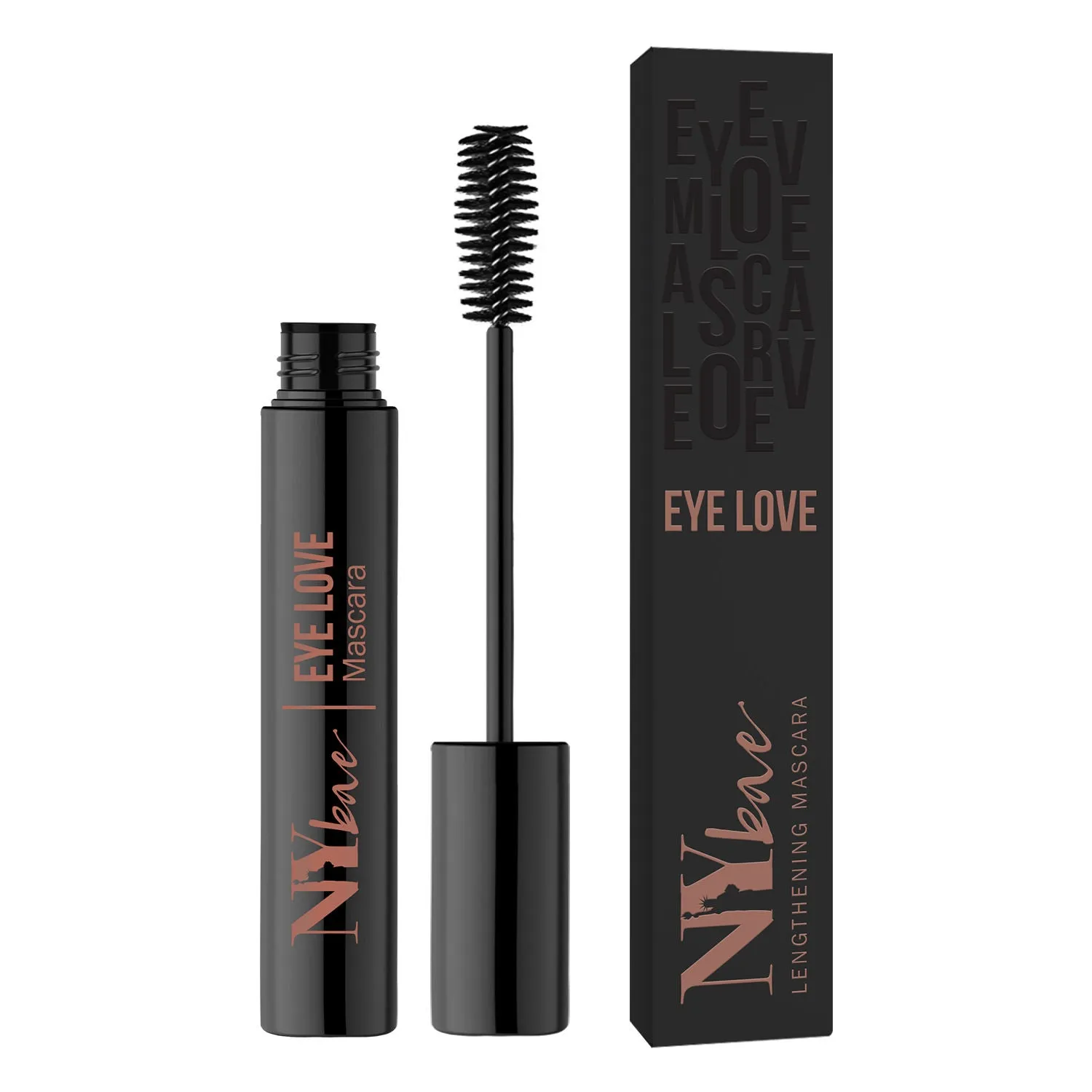 NY Bae Eye Love Lengthening Mascara | Long Lasting | Water Resistant | Enriched with Castor Oil | Long Lashes (8 ml)