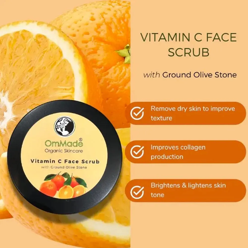 OmMade Vitamin C Face Scrub 60ml