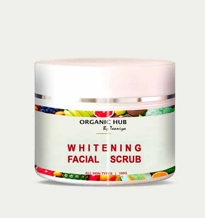 ORGANIC HUB WHITENING FACIAL SCRUB