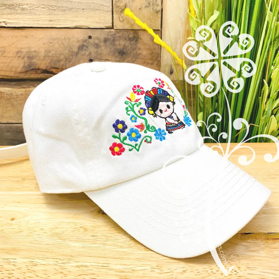 Otomi Doll Embroider Cap