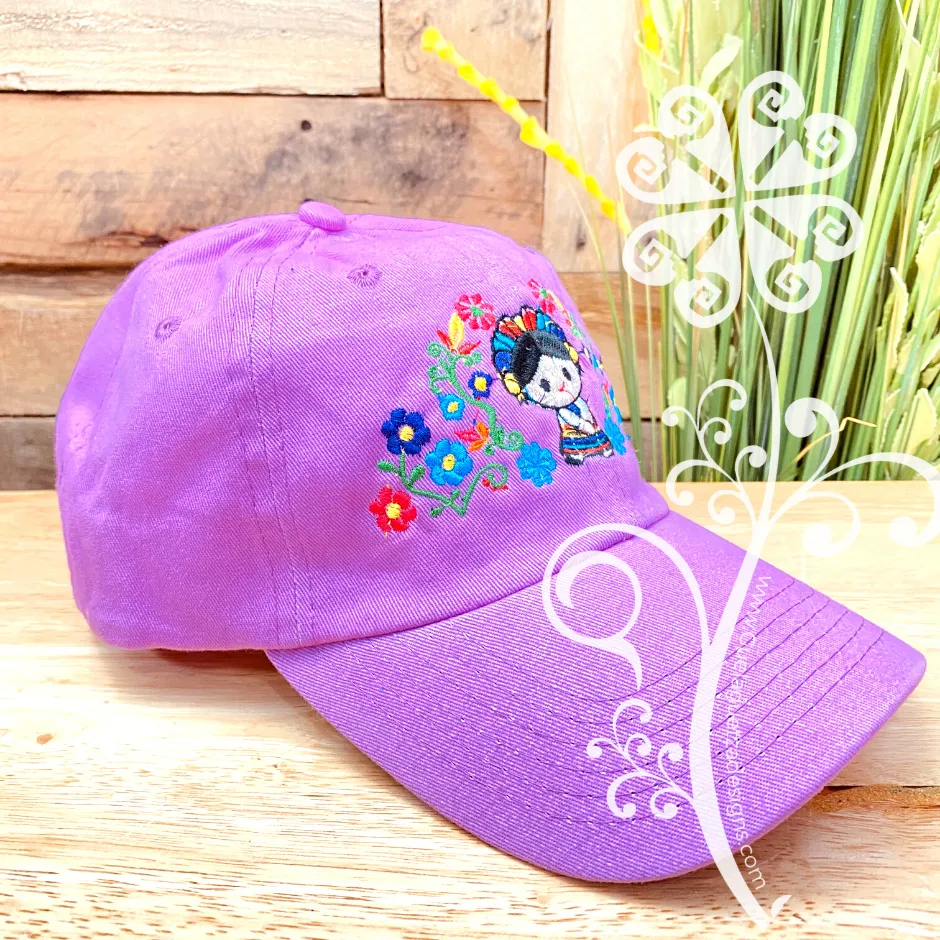 Otomi Doll Embroider Cap