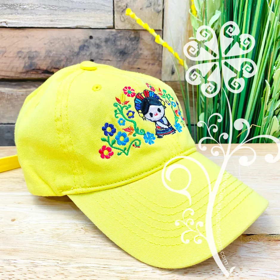 Otomi Doll Embroider Cap