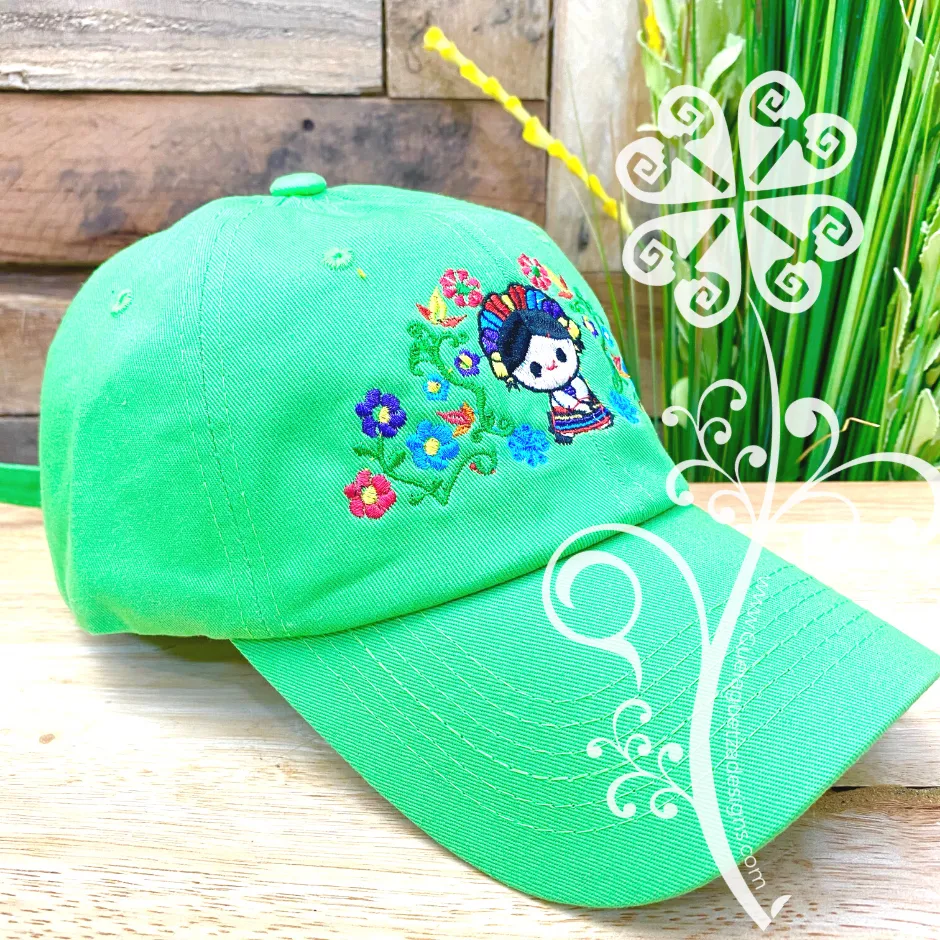 Otomi Doll Embroider Cap