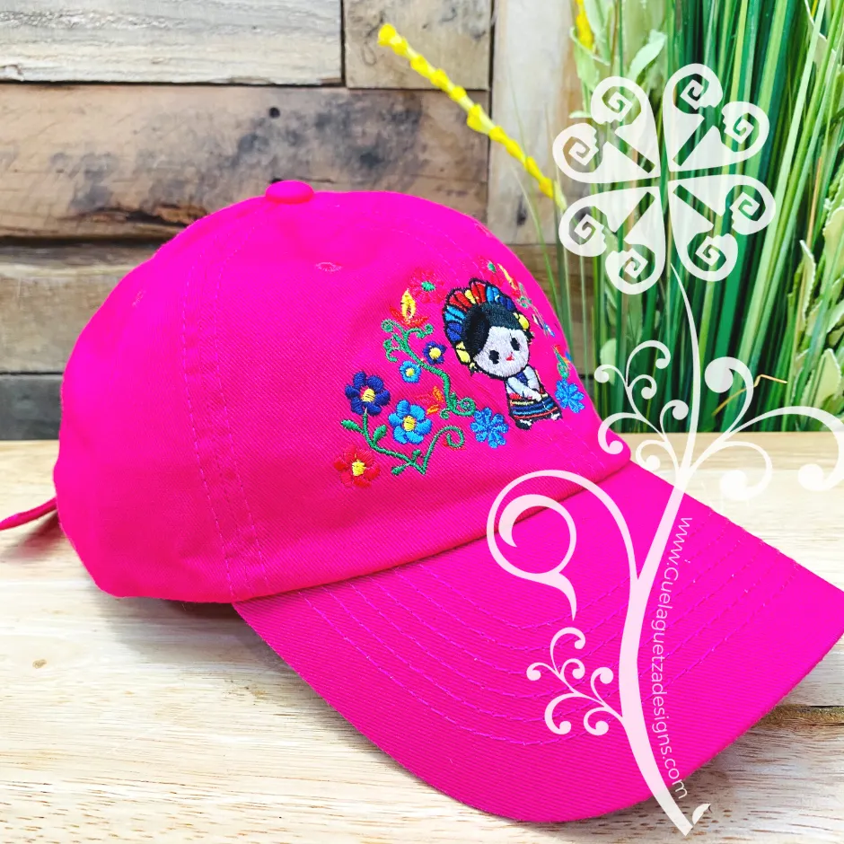 Otomi Doll Embroider Cap