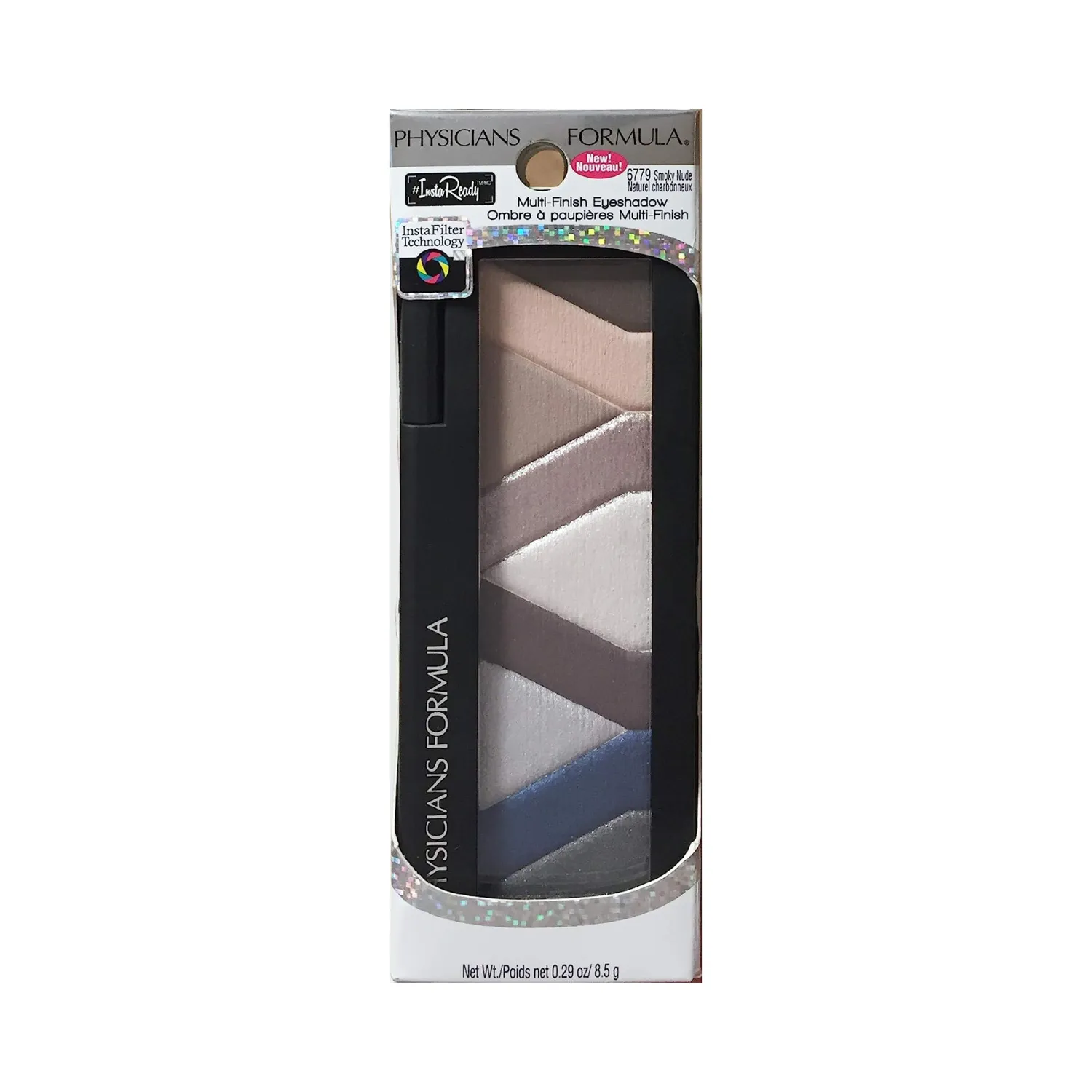 Physicians Formula-Instaready Multi-Finish Eyeshadow, Smoky Nude, 0.29oz