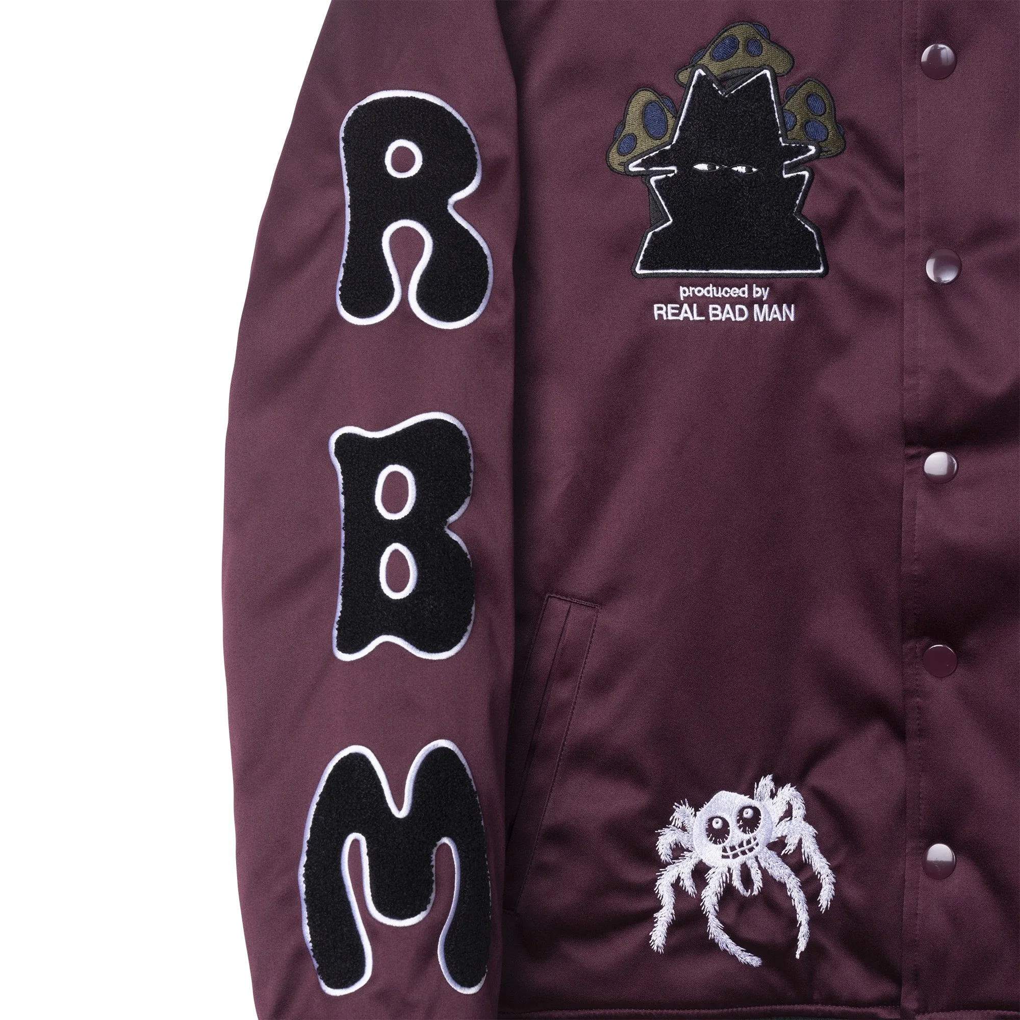 RBM Team Jacket - Deep Burgundy