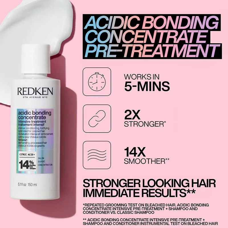 Redken Acidic Bonding Concentrate Intensive Pre-Treatment with 14% Citric Acid