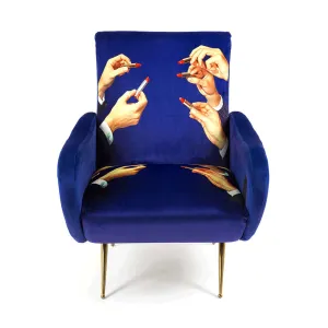 Seletti Toiletpaper Armchair Lipsticks