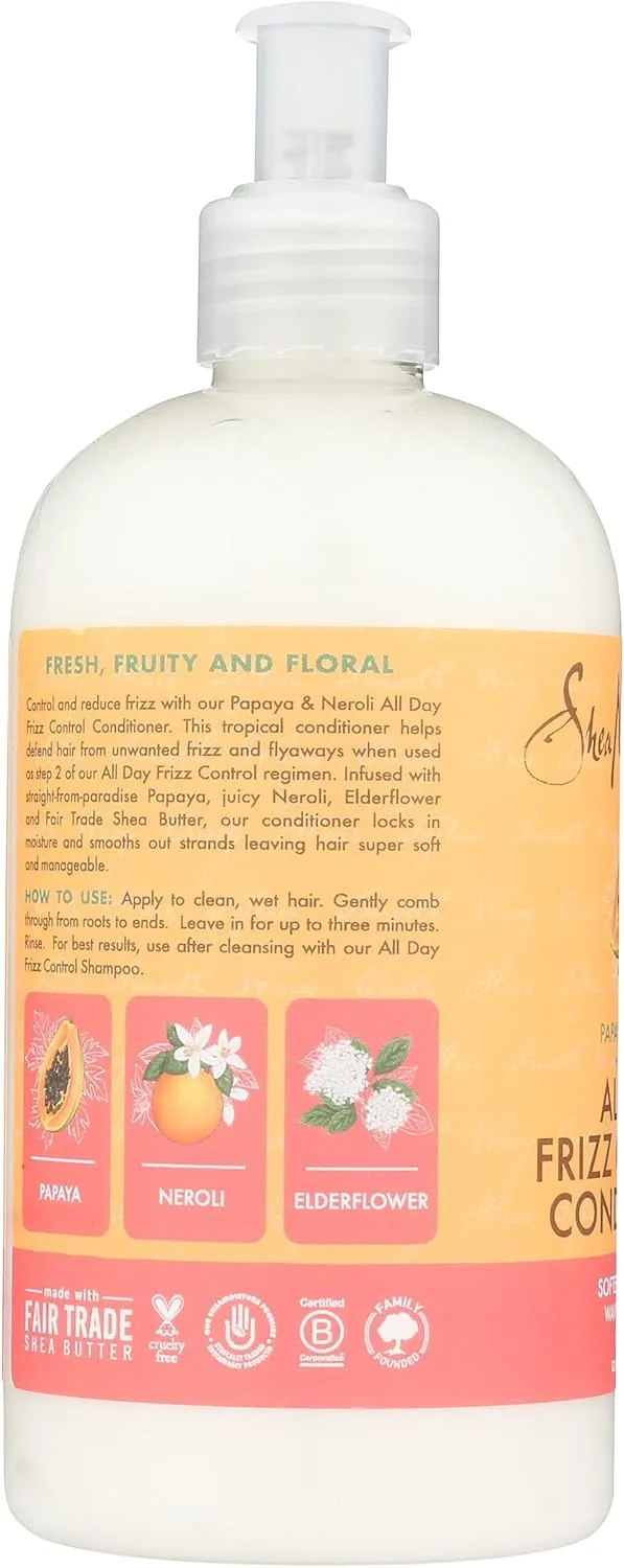 Shea Moisture Papaya And Neroli All Day Frizz Control Conditioner 384ml