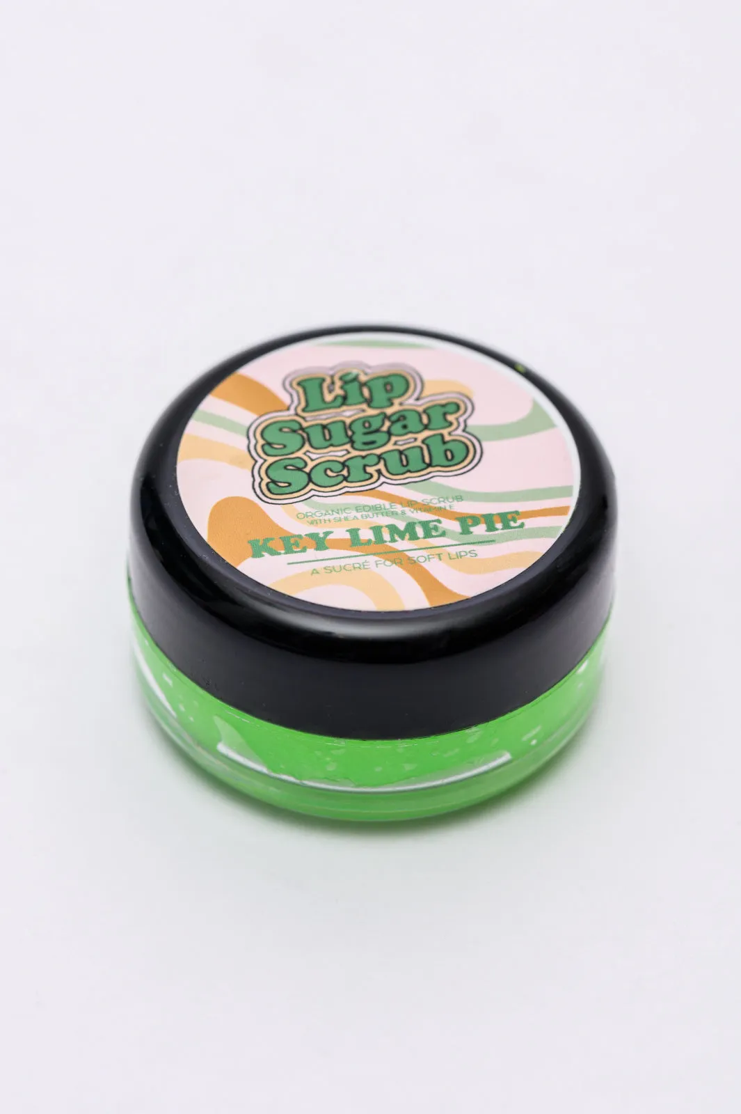 SugarGlow Co Sugar Lip Scrub Key Lime Pie *Almost Perfect