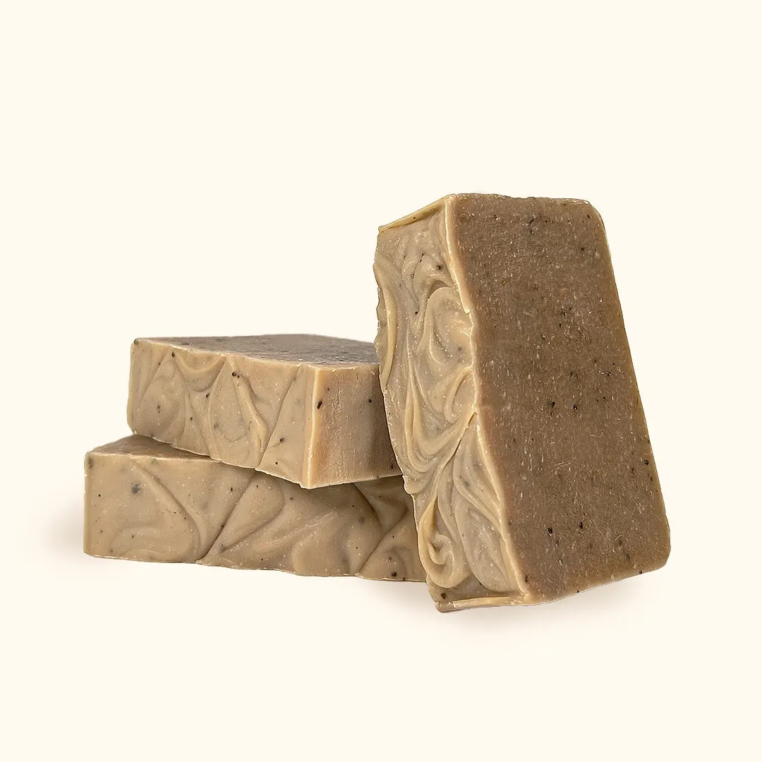 Vanilla Mint Coffee Bar Soap