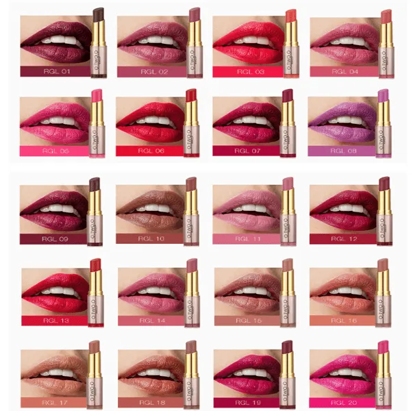 Vibrant 20-Color PK Matte Lipstick