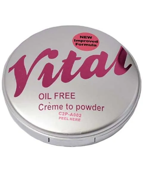 Vital Makeup  Oil Free Creme To Powder